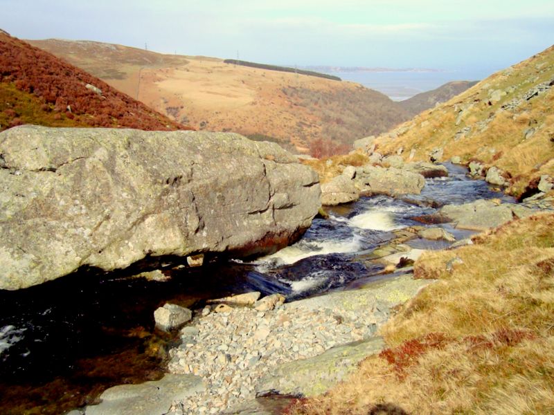 Avon Goch above the Aber Falls