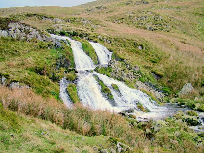 Afon Goch above Aber Falls