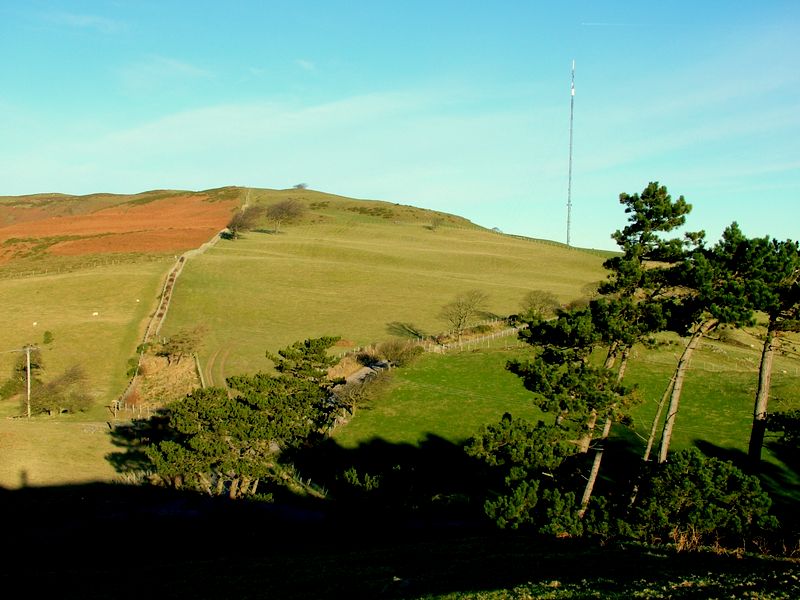 Moel y Parc from Offa's Dyke Path