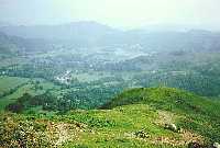 Grasmere and Goody Bridge from Helm Crag