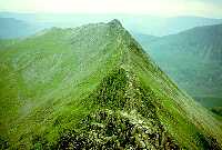 Striding Edge from Helvellyn