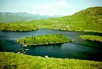 Angle Tarn with Helvellyn in the distance
