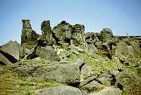 Wain Stones on Hasty Bank