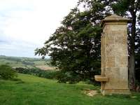 Monument near Beckbury Camp Hill Fort