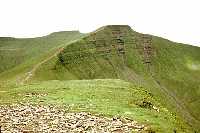 Highest summit of Brecons