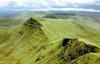East from Pen y Fan