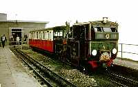 Diesel Locomotive on Rack and Pinion