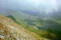 Crib Goch Ridge is to Left