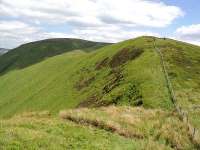 Looking back to Maesglase from Craig Portas