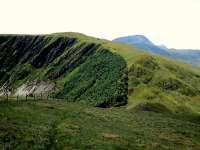 Waun-oer and Cadair Idris from Cribin Fawr