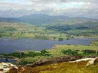 Llyn Trawsfynydd and Arenig Fawr