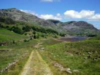 Moelwyn Mawr and Tanygrisiau Reservoir