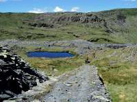 Ruins of old Buildings at Rhosydd Quarry