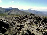 Yr Elen and Elidir Fawr from Carnedd Gwenllian