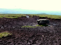 Waun Fach Summit before Repair Work