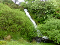 Waterfall by Nant Cae-glas, Cwmystwyth