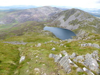 Rhinog Fach and Fawr from Diffwys