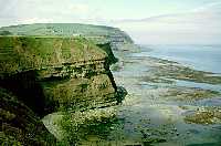 Boulby from Cowbar Lane, Staithes
