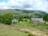 Howgill Fells from Side Farm