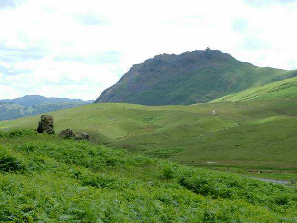 Helm Crag from Dunmail Raise