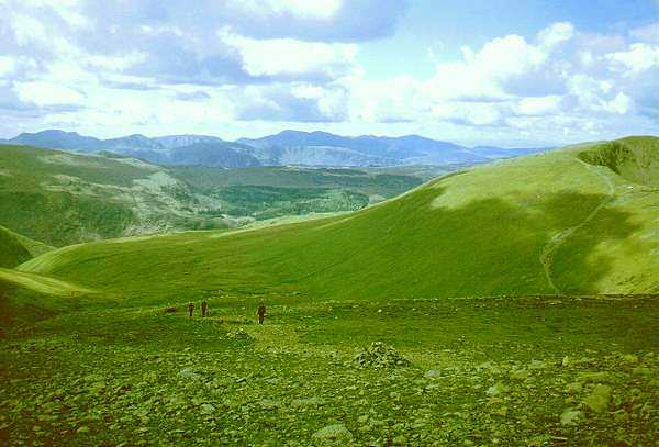 Central Lakeland Fells from Fairfield