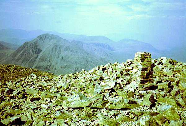 Great Gable from Scafell Pike