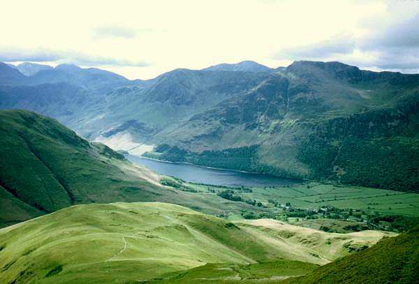 Buttermere from Whiteless Pike