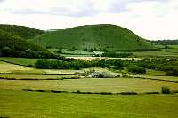 Looking back to Herrock Hill from Evenjob Hill