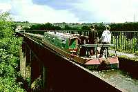 Built in the late 18th century, Pont Cysyllte carries the Llangollen Canal over the River Dee