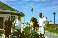 Left to right: Me, Alan and the Dutch couple