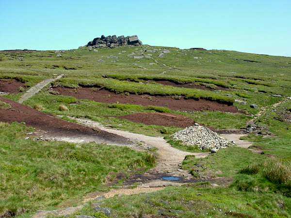 Edale Rocks on Kinder Scout