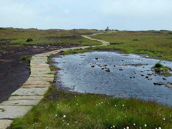 Paved Path over Summit of Black Hill