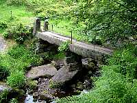 Packhorse Bridge at Colden Clough