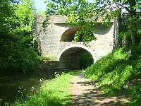 Double Arched Bridge over Leeds Liverpool Canal