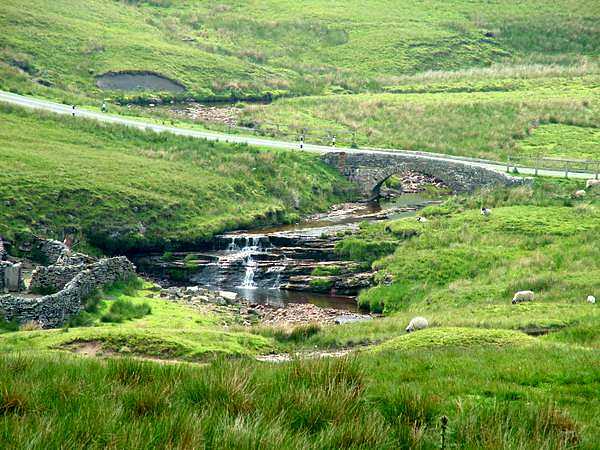 Stonesdale Bridge on road to Tan Hill