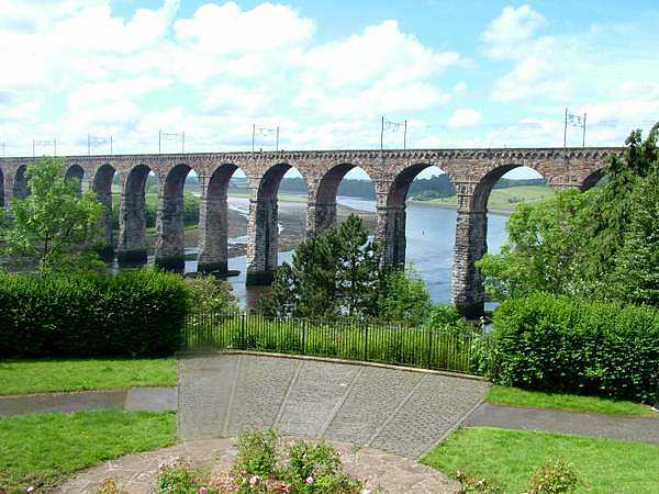 Railway Viaduct over River Tweed at Berwick-upon-Tweed