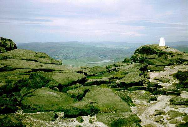 Looking North West from Blackstones Edge