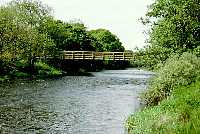 Footbridge over Water of Luce