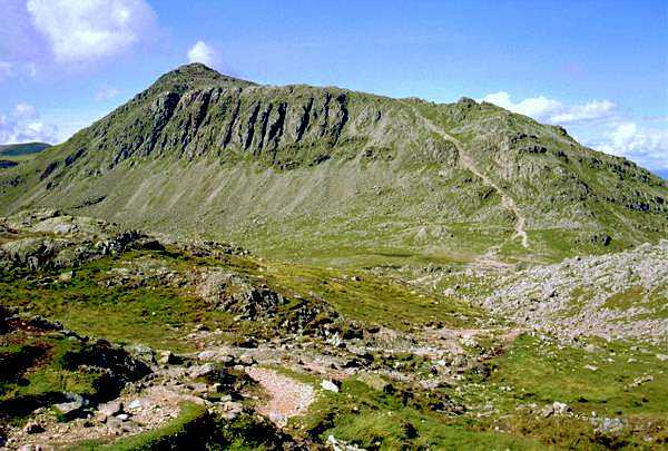 Bowfell from Crinkle Crags