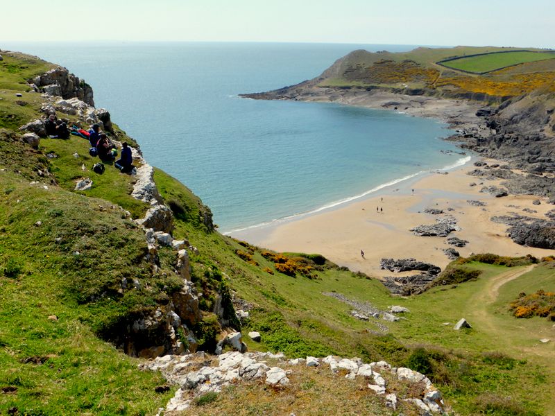 Tears Point and Fall Bay from Thurba