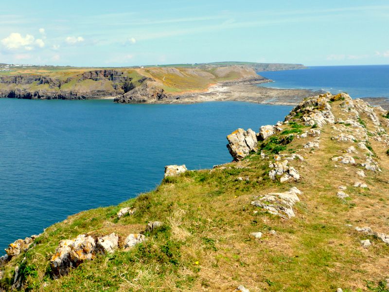 Crossing from Inner Head (Worm's Head)