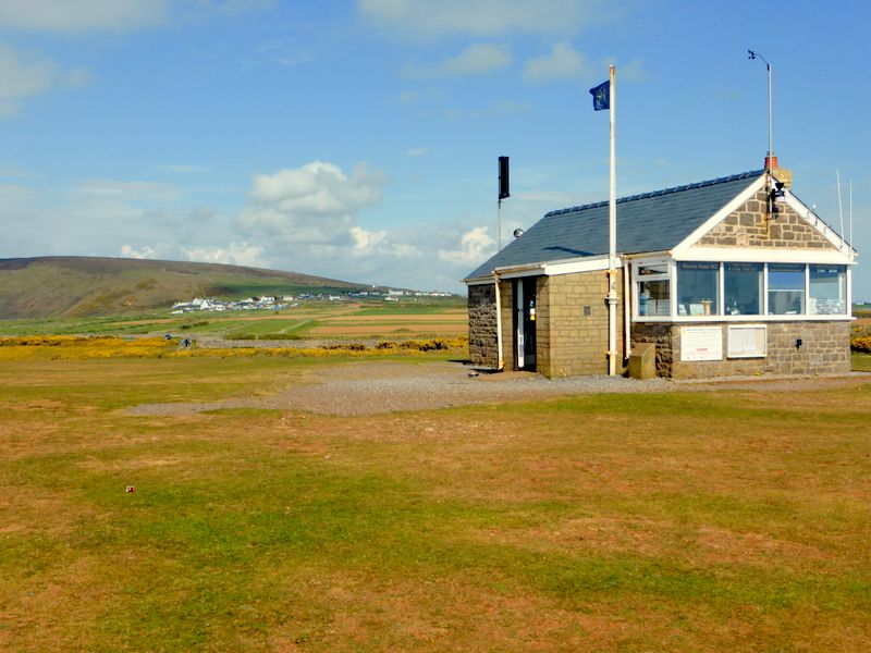Lookout Station and Rhossili (Worm's Head)